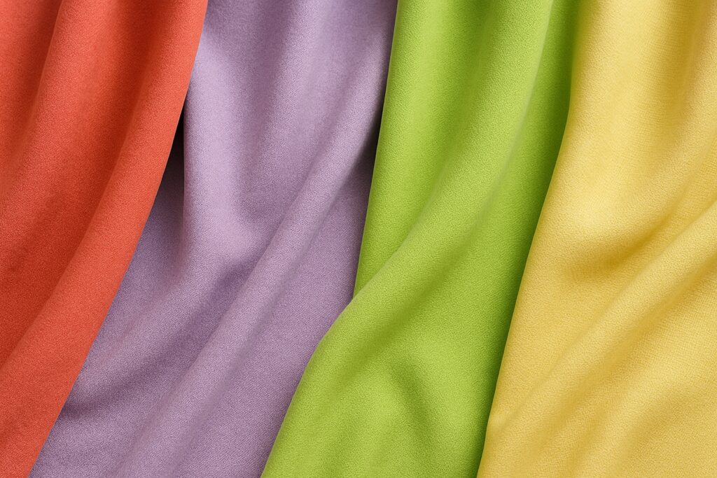 pring/Summer 2026 color trends palette with calm natural, vibrant digital, and spiritual hues