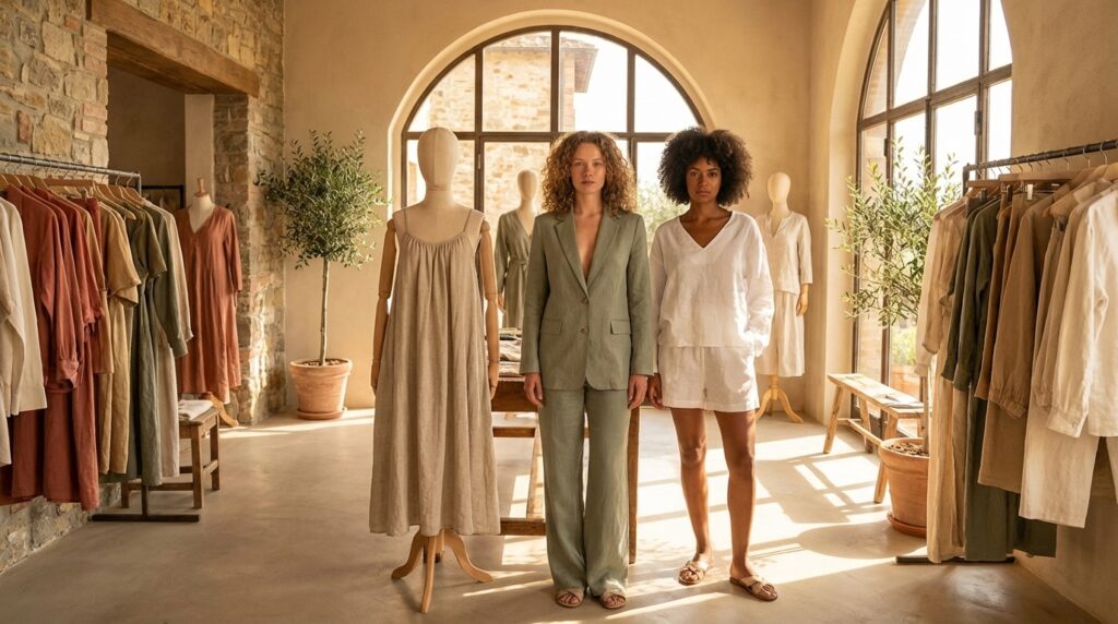 Why Linen Is the Hero Fabric of Spring/Summer 2026